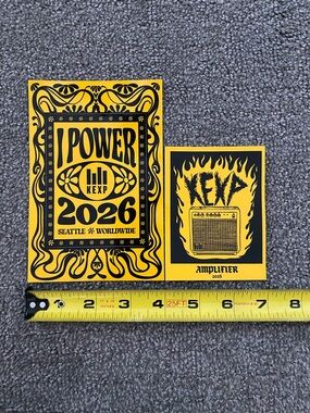 KEXP Indie Radio Stickers Seattle